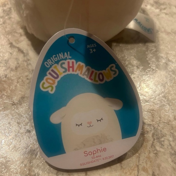 Squishmallows Sophie the Lamb 4” Stuffed Plush NWT - Picture 4 of 5